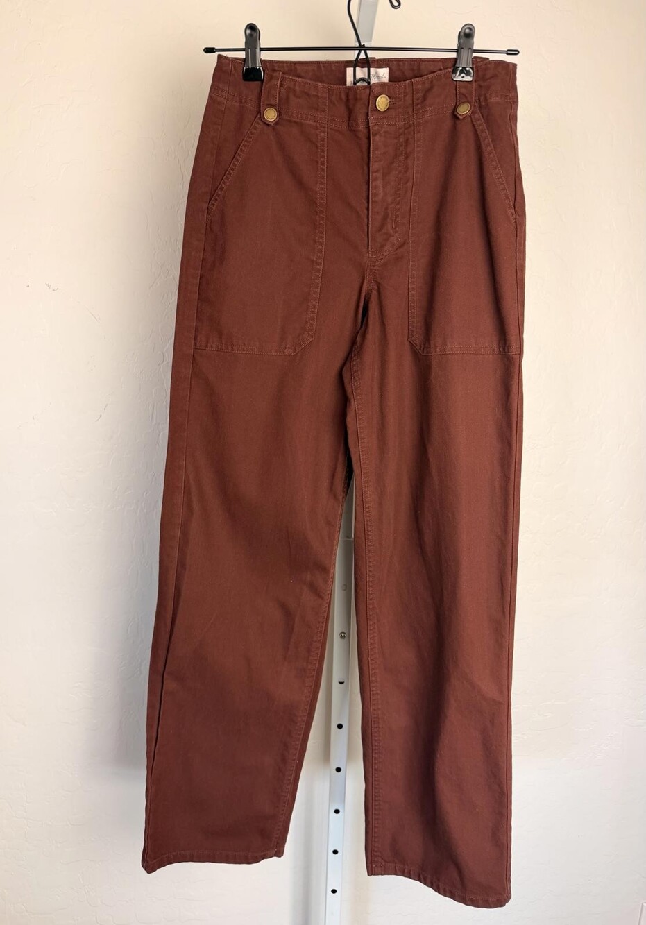Universal Thread Rust Utility Straight Leg Pants Size 2